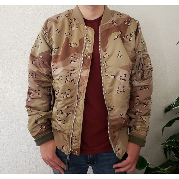 Alpha Industries Jackets Coats Alpha Industries Ma Reversible Bomber Jacket Poshmark